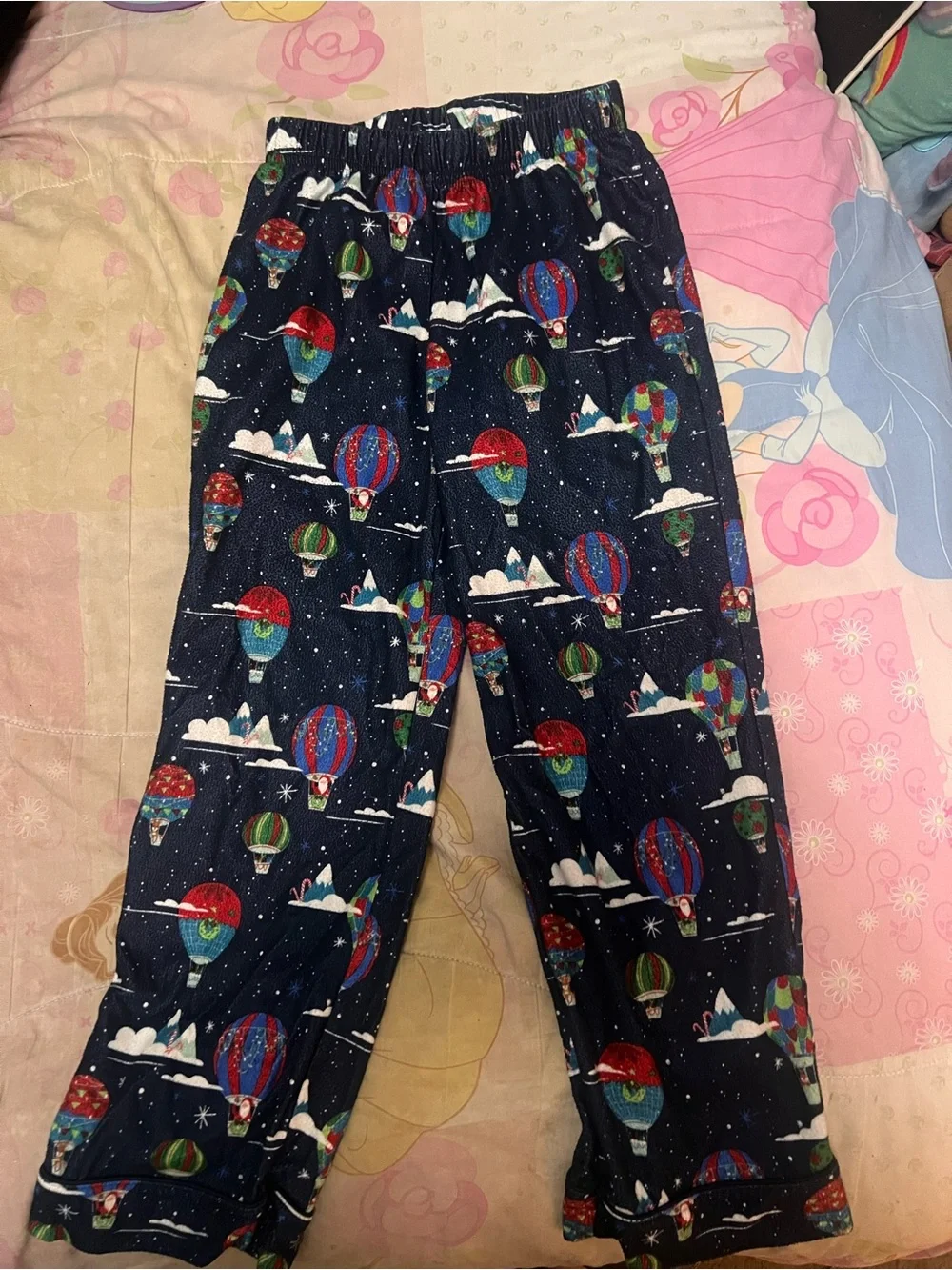 wonder nation Navy Hot Air Balloon Pajama Pants